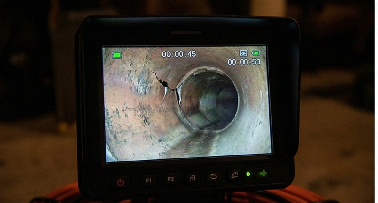 CCTV stormwater video inspection by Clean Slate Innovations